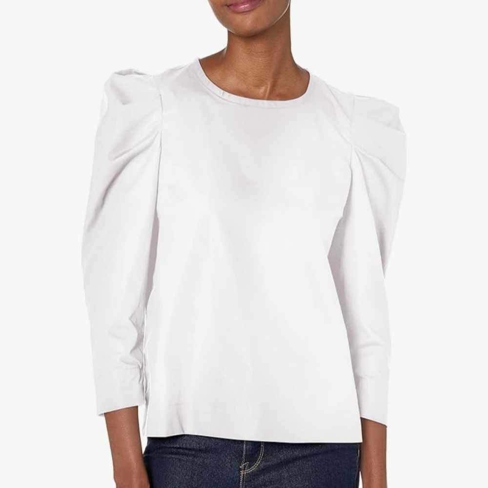 JOIE Rene Top In Clean White Size XXS